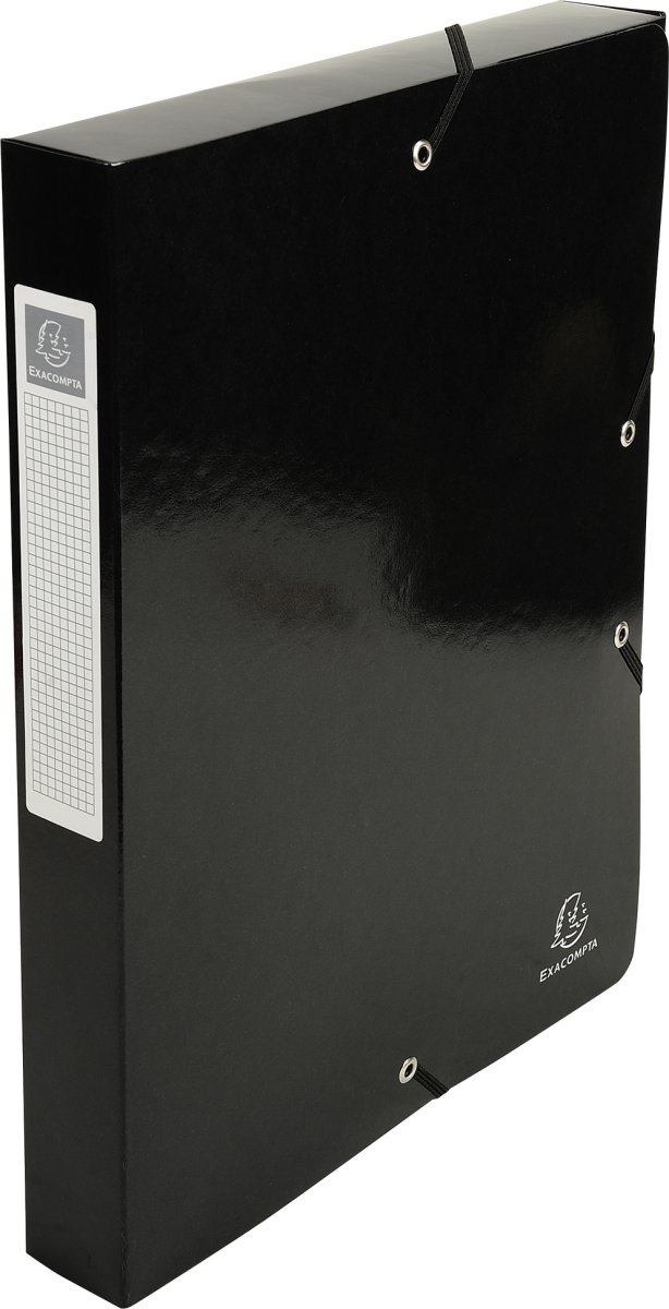 Exacompta Iderama arkivbox, 40 mm, svart