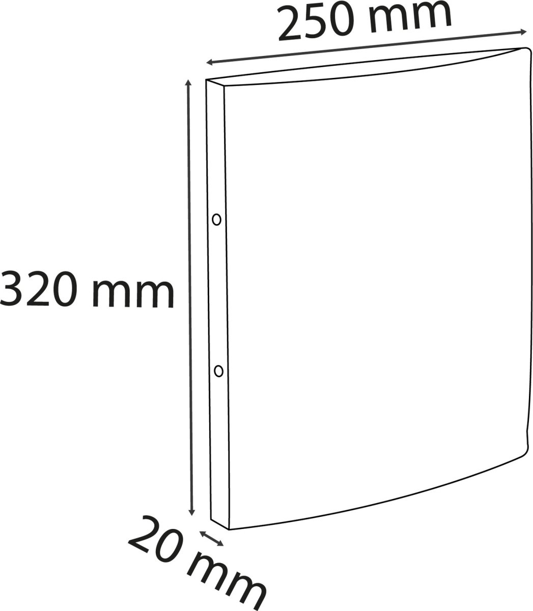 Exacompta Iderama Flex Ringpärm, 20mm, 2R, grön