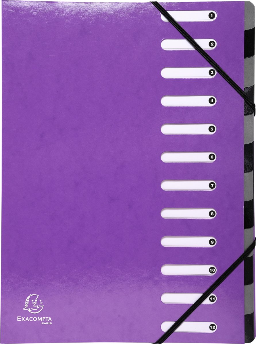 Exacompta Iderama Sorteringsmapp, lila