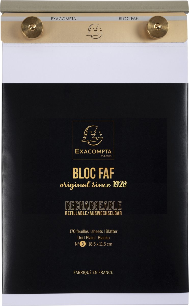 Exacompta Desk Pad Block, nr 3, tomt