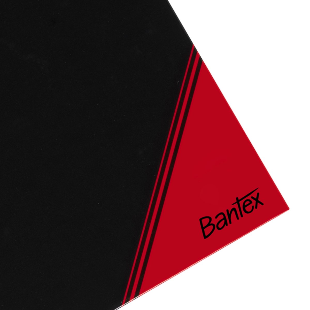 Bantex Kina Notes A4 Blank  Svart/röd