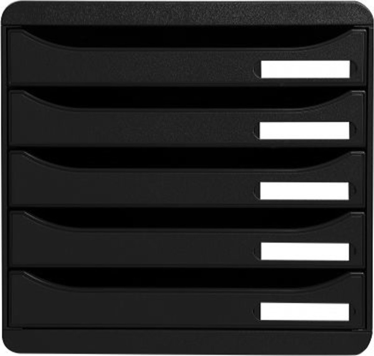Exacompta Big-Box+ Skrivbordsbyrå, svart/svart