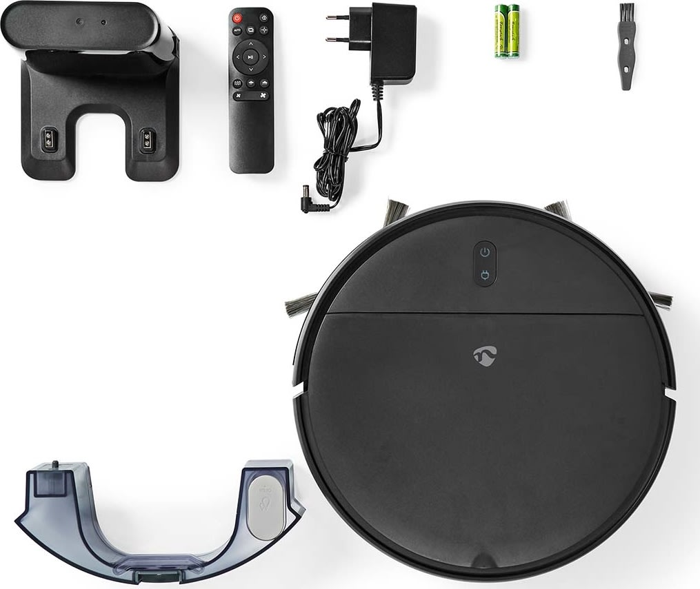 Nedis SmartLife WIFIVCR001CBK Robotdammsug, svart