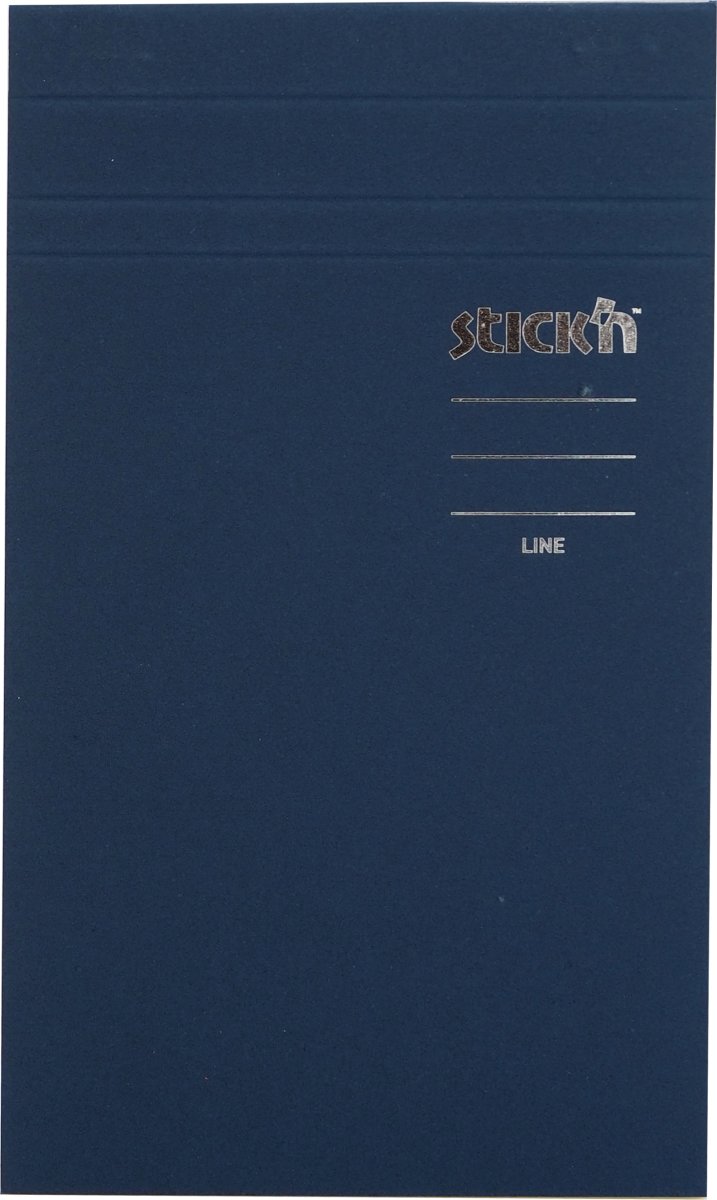 Stick'n Memo Pad notisblock | 19x11 cm | Linjerat