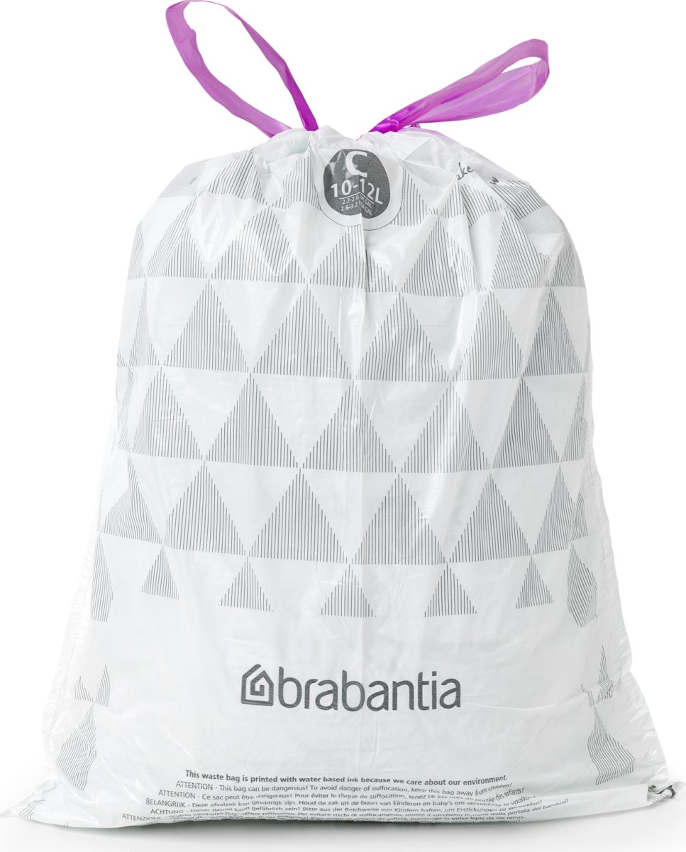Brabantia Avfallspåse C, 10-12 liter, 20 st.