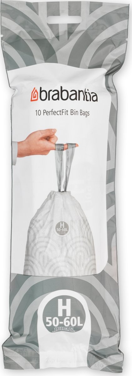 Brabantia Avfallspåse H, 50 liter, 10 st.