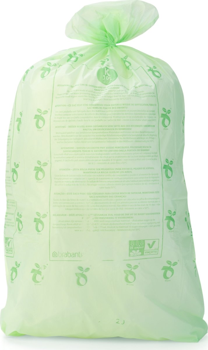 Brabantia Avfallspåse K, 10 liter, 10 st.