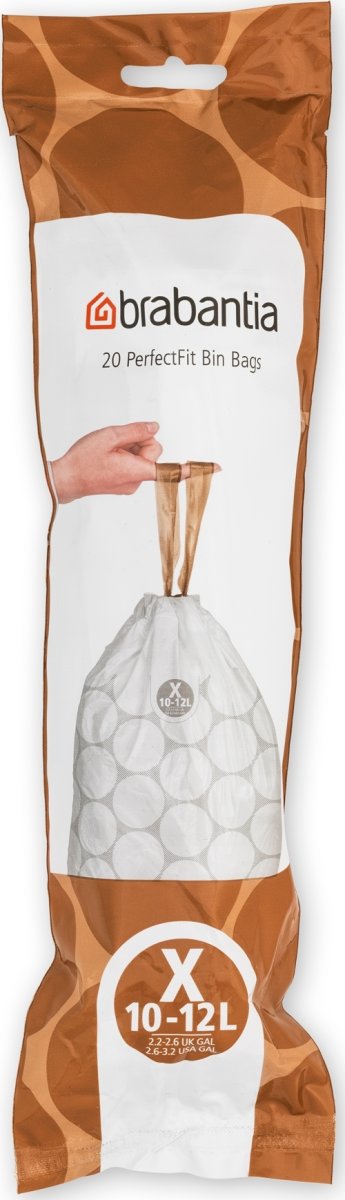 Avfallspåse Brabantia X 10-12 liter 20 st