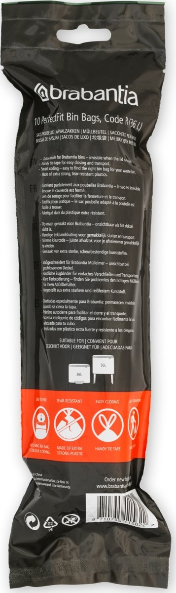 Brabantia Avfallspåse R, 36 liter, 10 st.