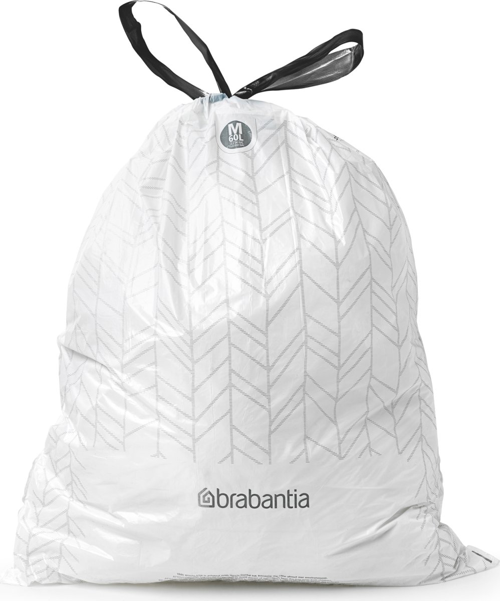 Avfallspåse Brabantia M 60 liter 10 st