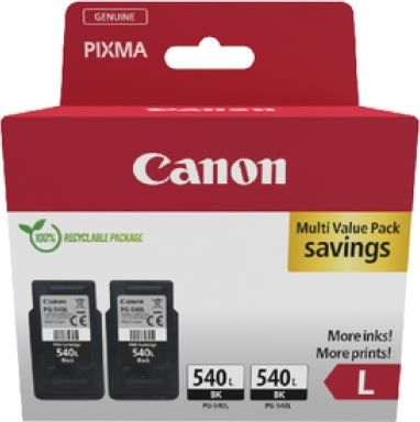 Canon PG-540L bläckpatroner, svart