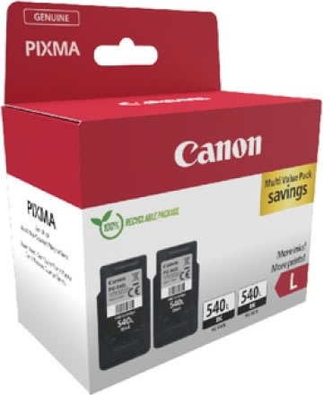 Canon PG-540L bläckpatroner, svart