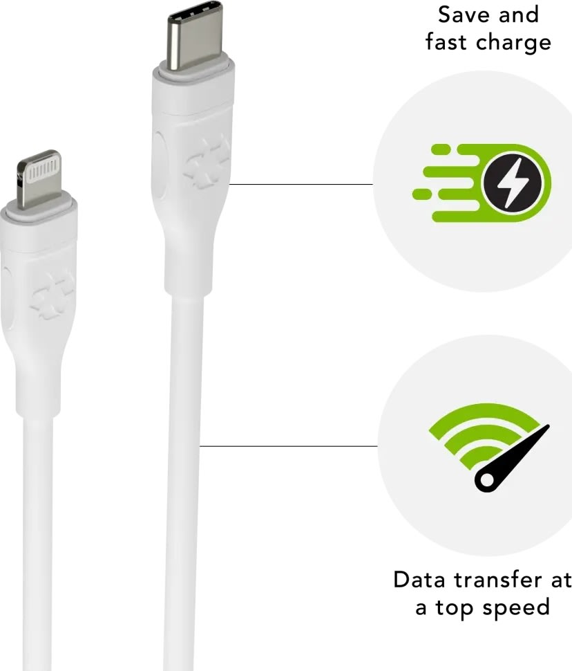 Dbramante1928 USB-C till Lightning-kabel, 2 meter