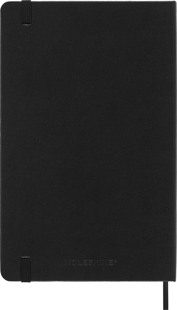 Moleskine 2025 Kalender, H, Vecka v., L, Svart