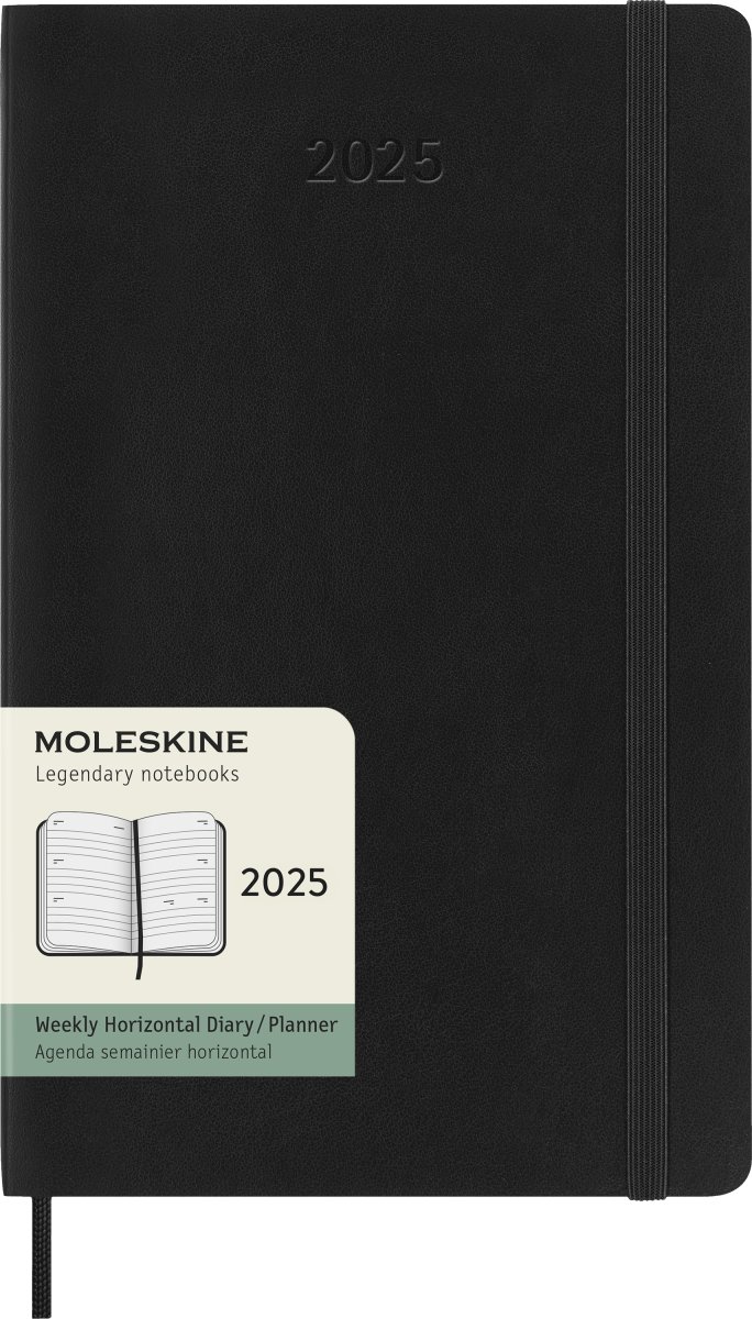 Moleskine 2025 Kalender, S, Vecka h., L