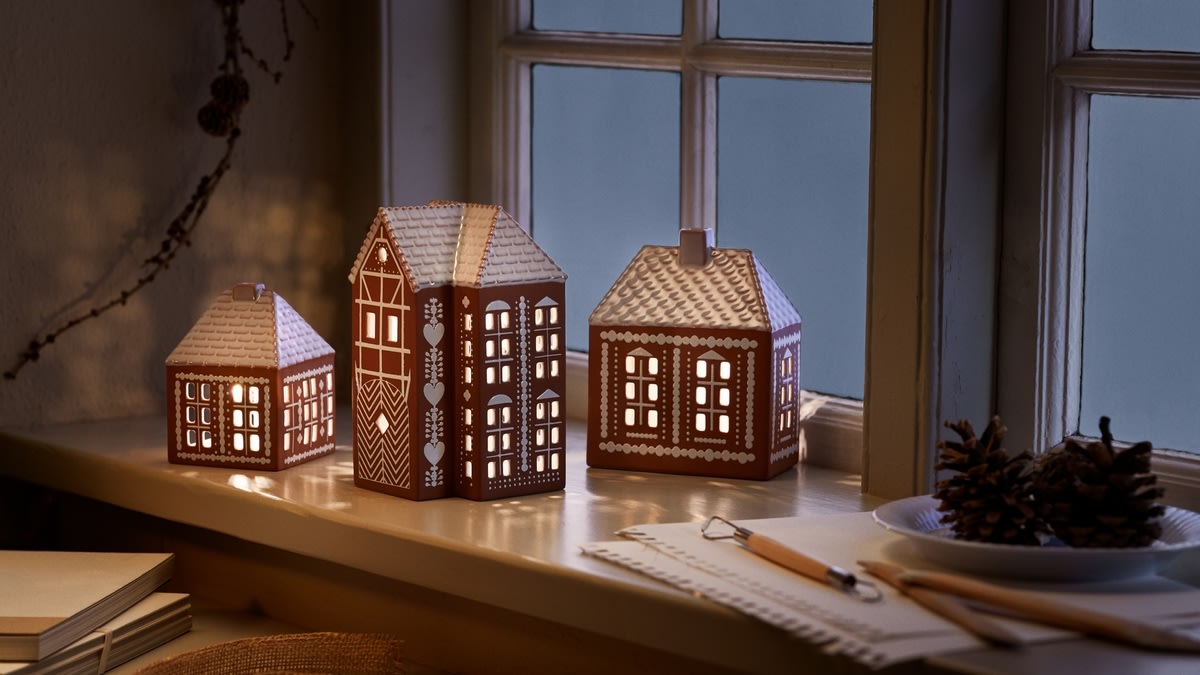 Kähler Gingerbread Ljushus Large