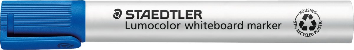 Staedtler Lumocolor 351 WB märkpenna, rund, blå