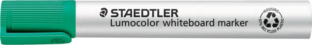 Staedtler Lumocolor 351 WB märkpenna, rund, grön
