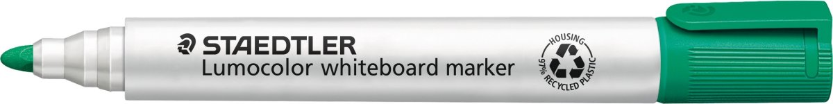 Staedtler Lumocolor 351 WB märkpenna, rund, grön