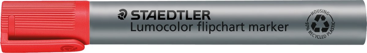 Staedtler Lumocolor 356 FO märkpenna rund, röd