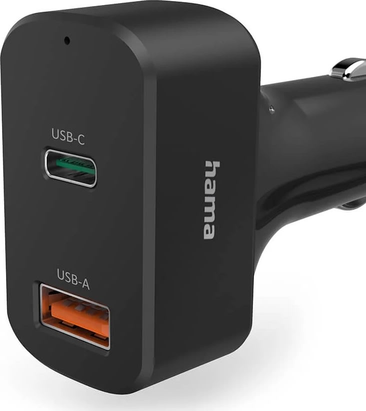 HAMA biladapter med USB-C-kabel