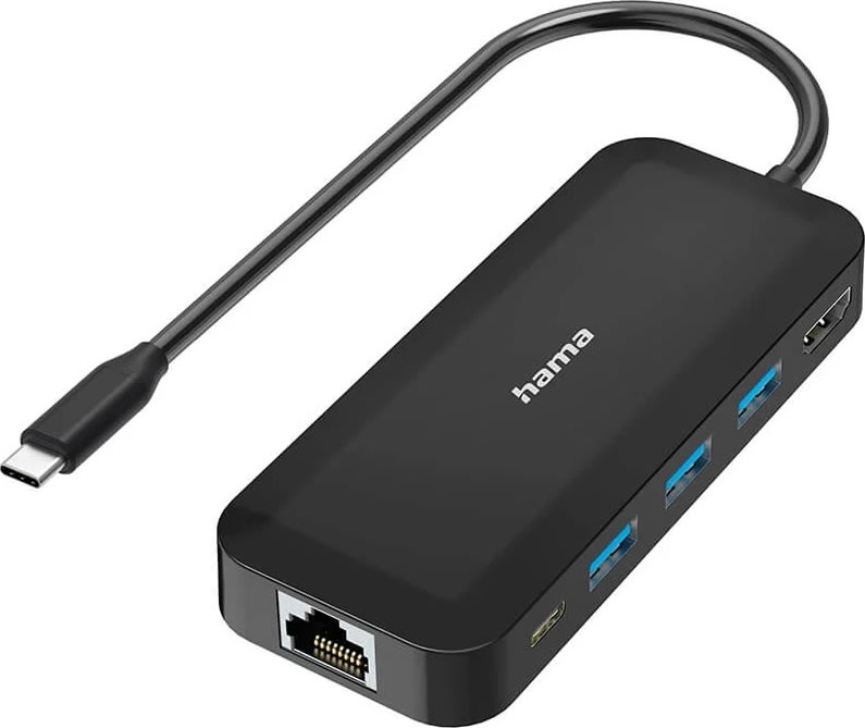 HAMA USB-C Hub 6x portar inkl. HDMI