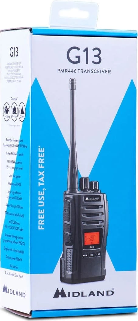 MIDLAND G13 PMR446 Walkie Talkie