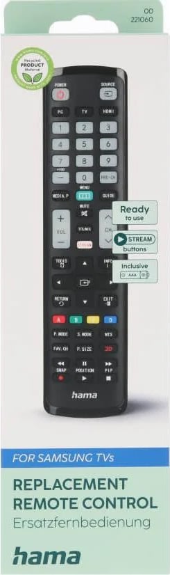 HAMA Universell fjärrkontroll för Samsung TV