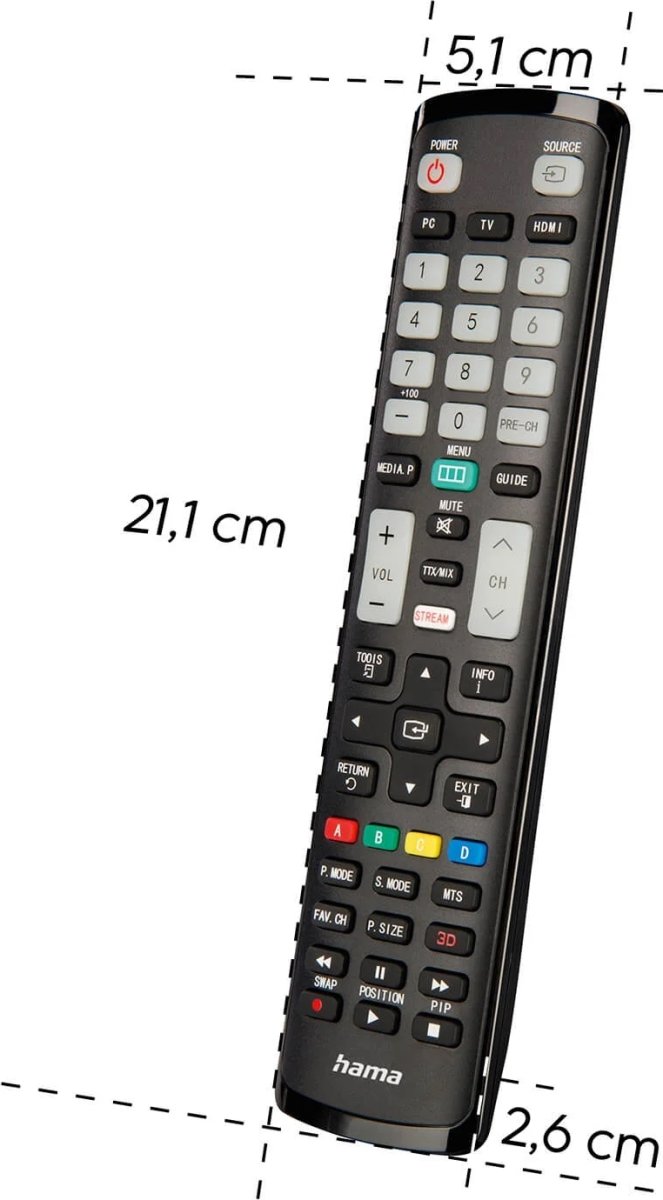 HAMA Universell fjärrkontroll för Samsung TV