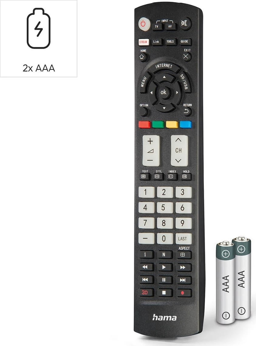 HAMA Universell fjärrkontroll för Panasonic