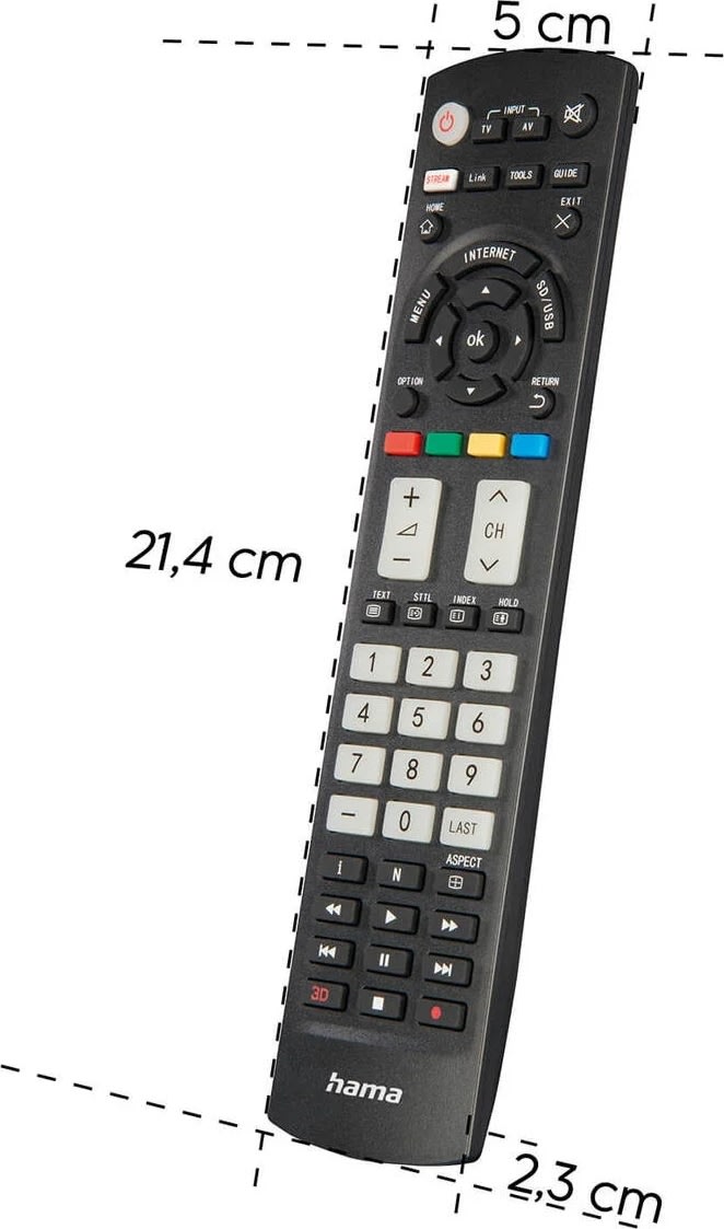 HAMA Universell fjärrkontroll för Panasonic