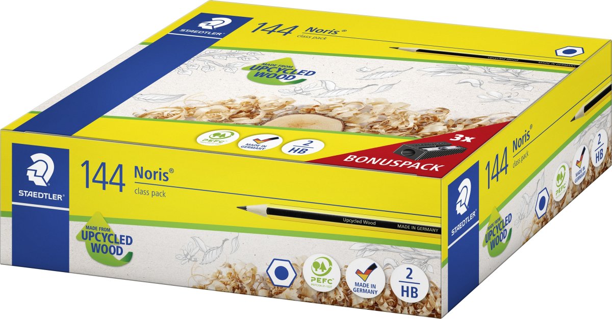 Staedtler Noris 120 Blyertspenna | HB | 144 st.