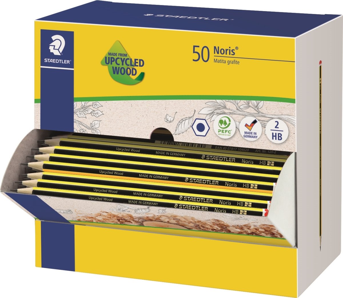 Staedtler Noris 120 Blyertspenna | HB | 50 st.