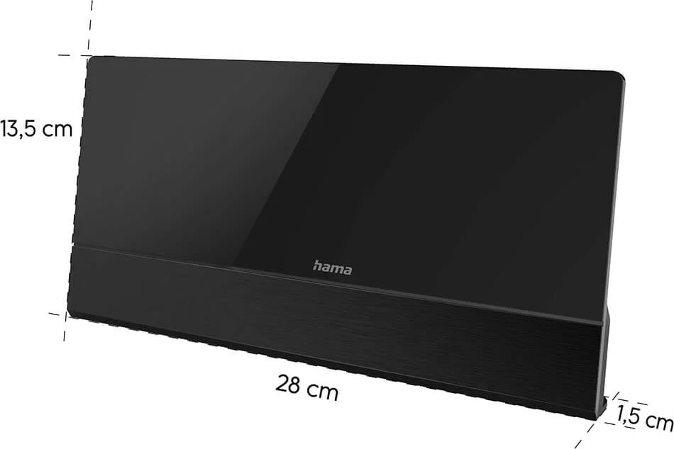 HAMA indoor pro 55 antenn, svart