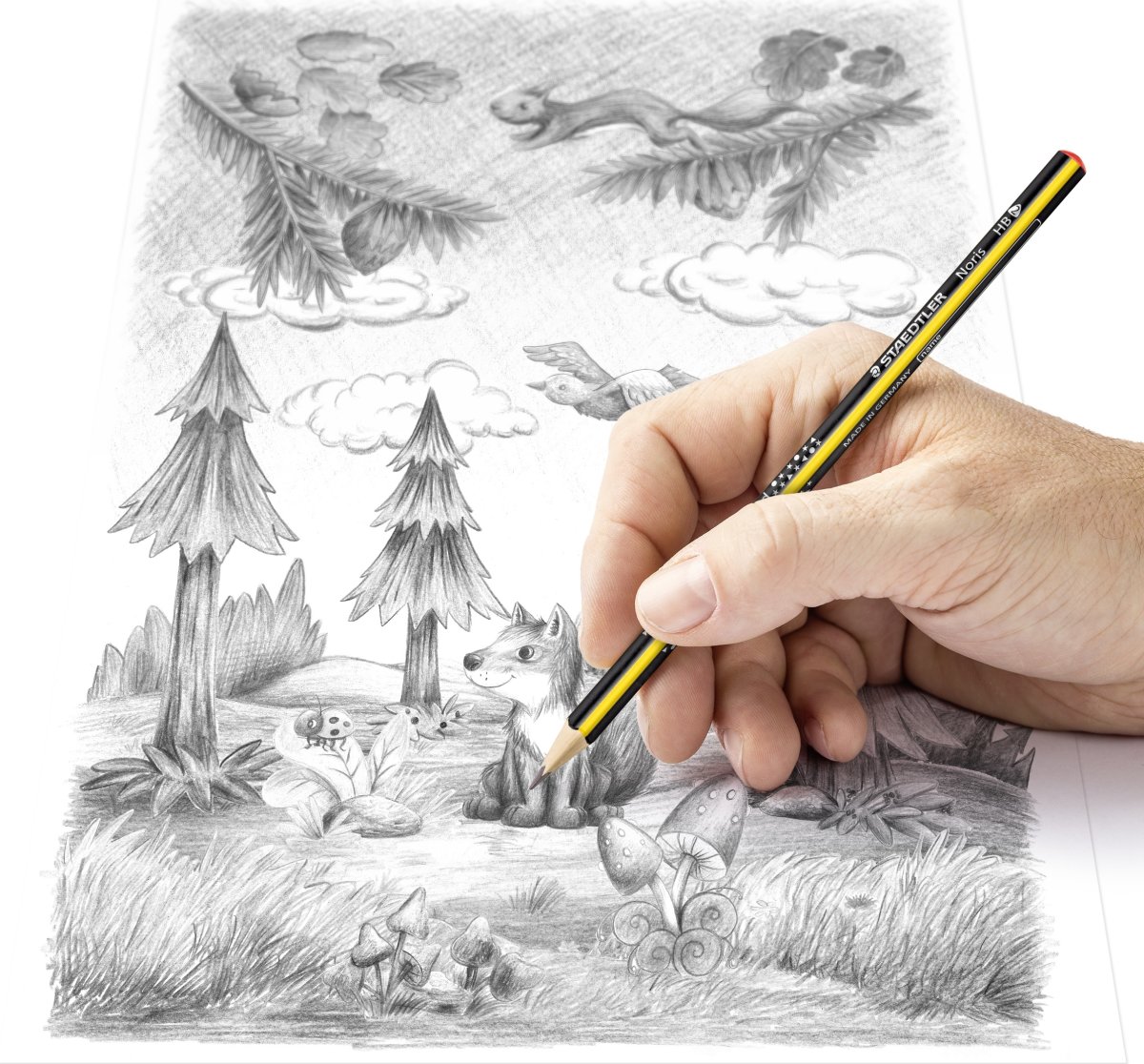 Staedtler Noris 183 Blyertspenna | HB | 72 st.