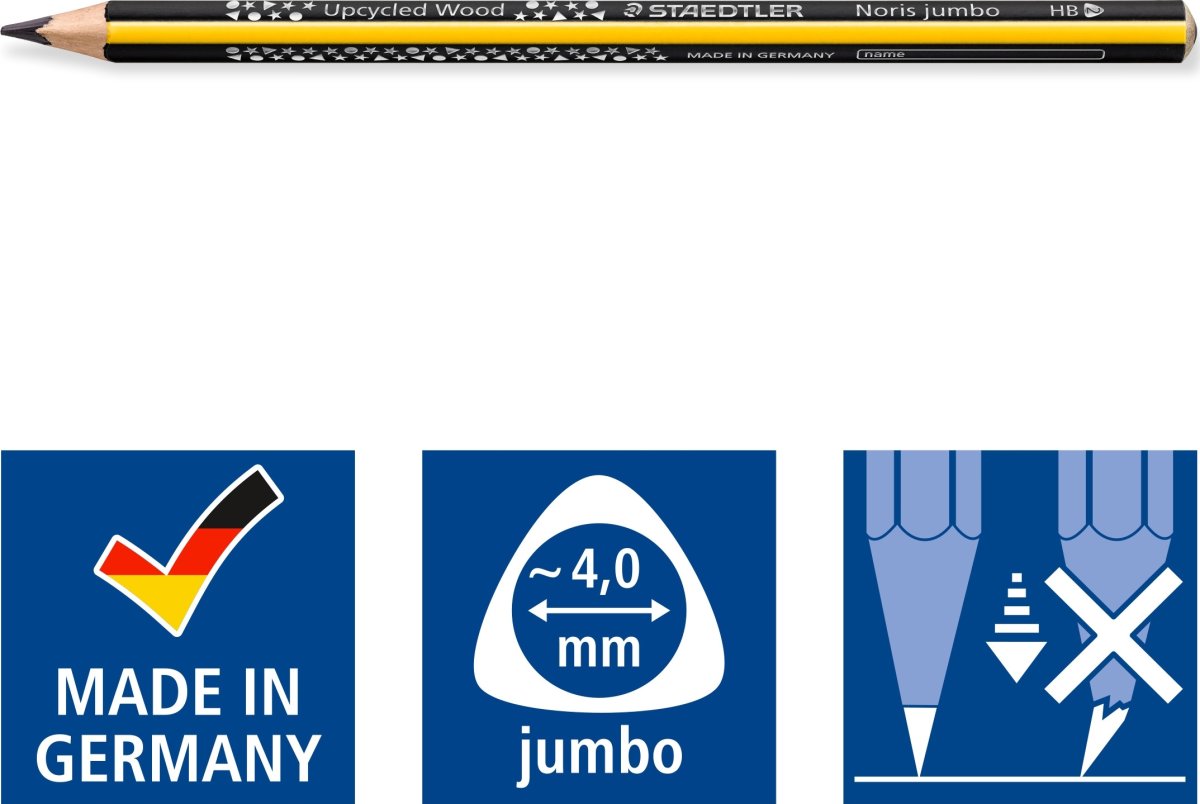 Staedtler Noris 119 Jumbo Nybörjarpenna | 72 st.