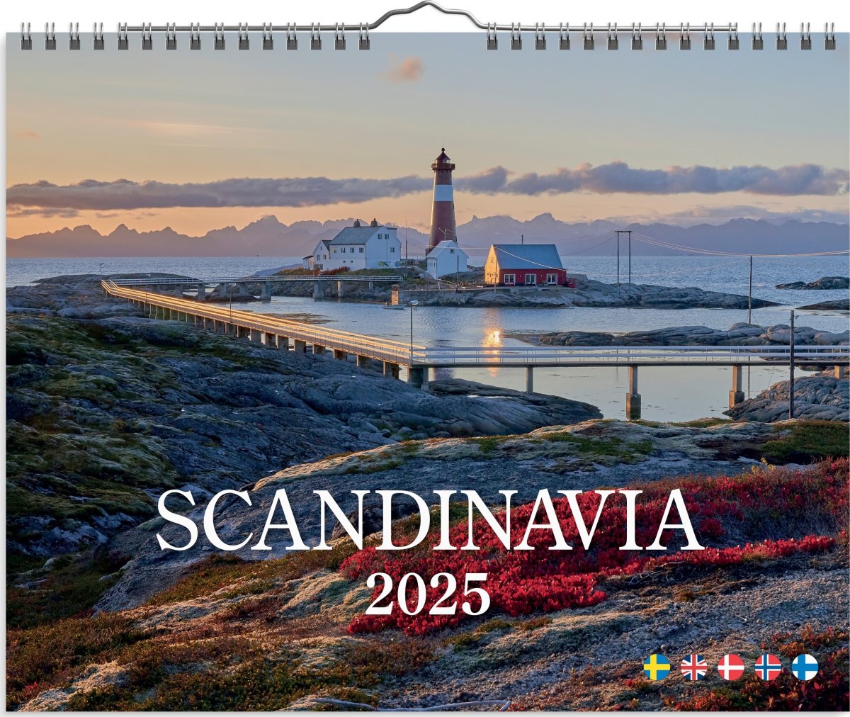 Burde 2025 Väggkalender, Scandinavia