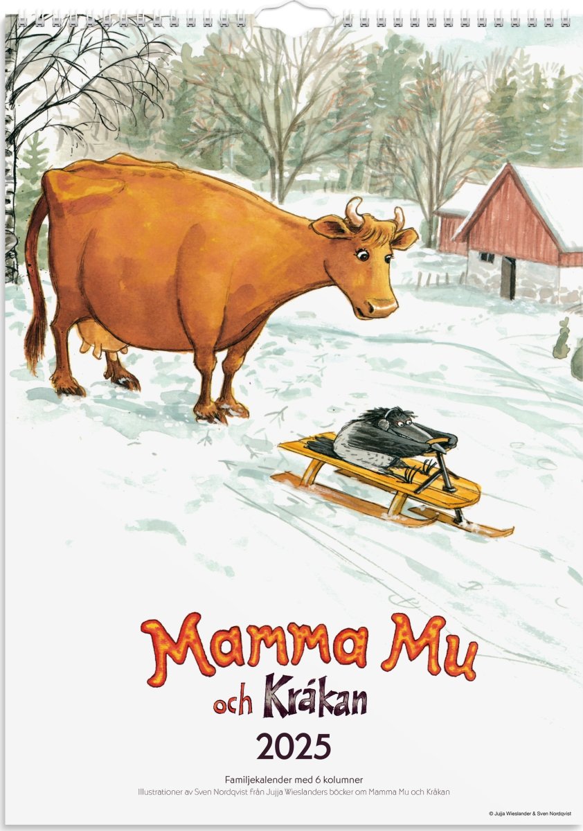 Burde 2025 Familjekalender, Mamma Mu