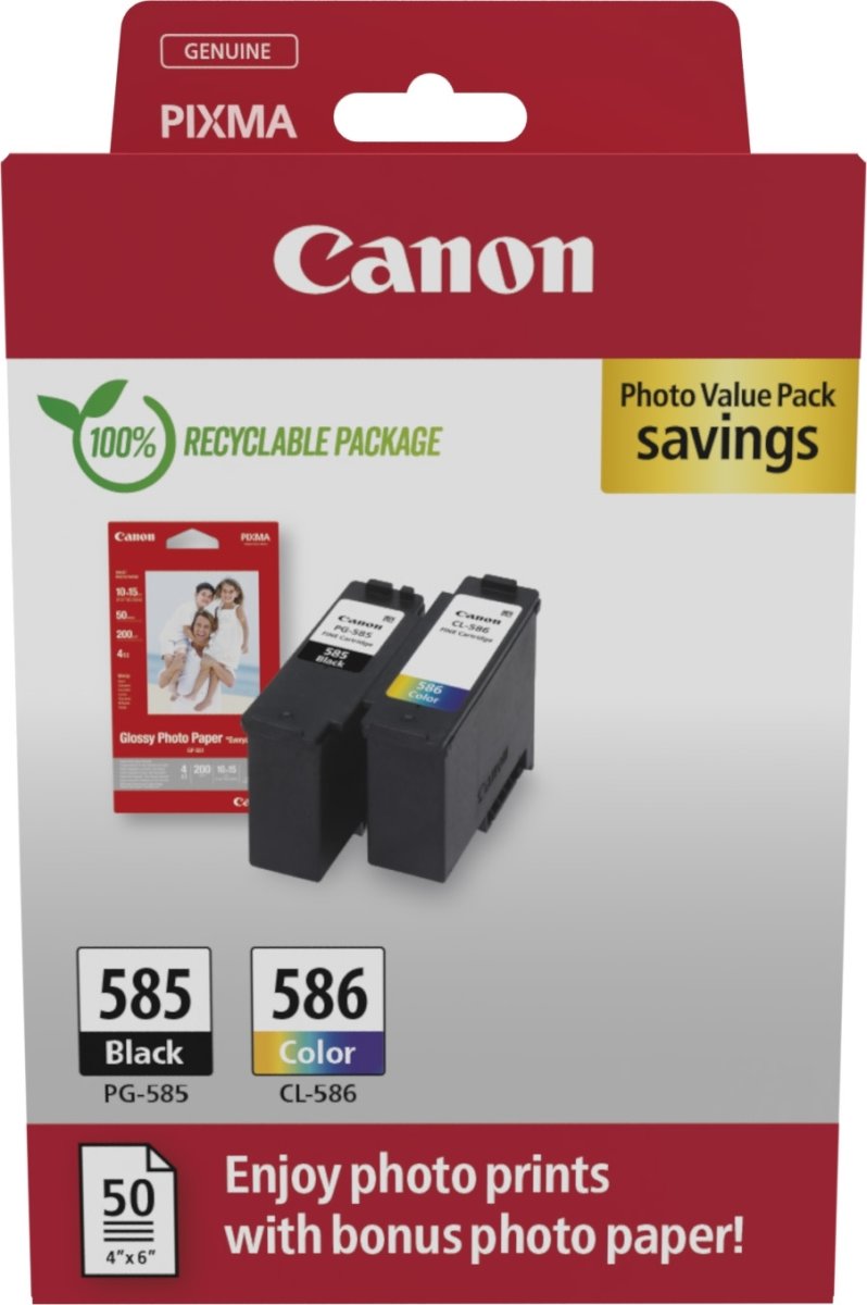 Canon bläckpatron foto värdepaket
