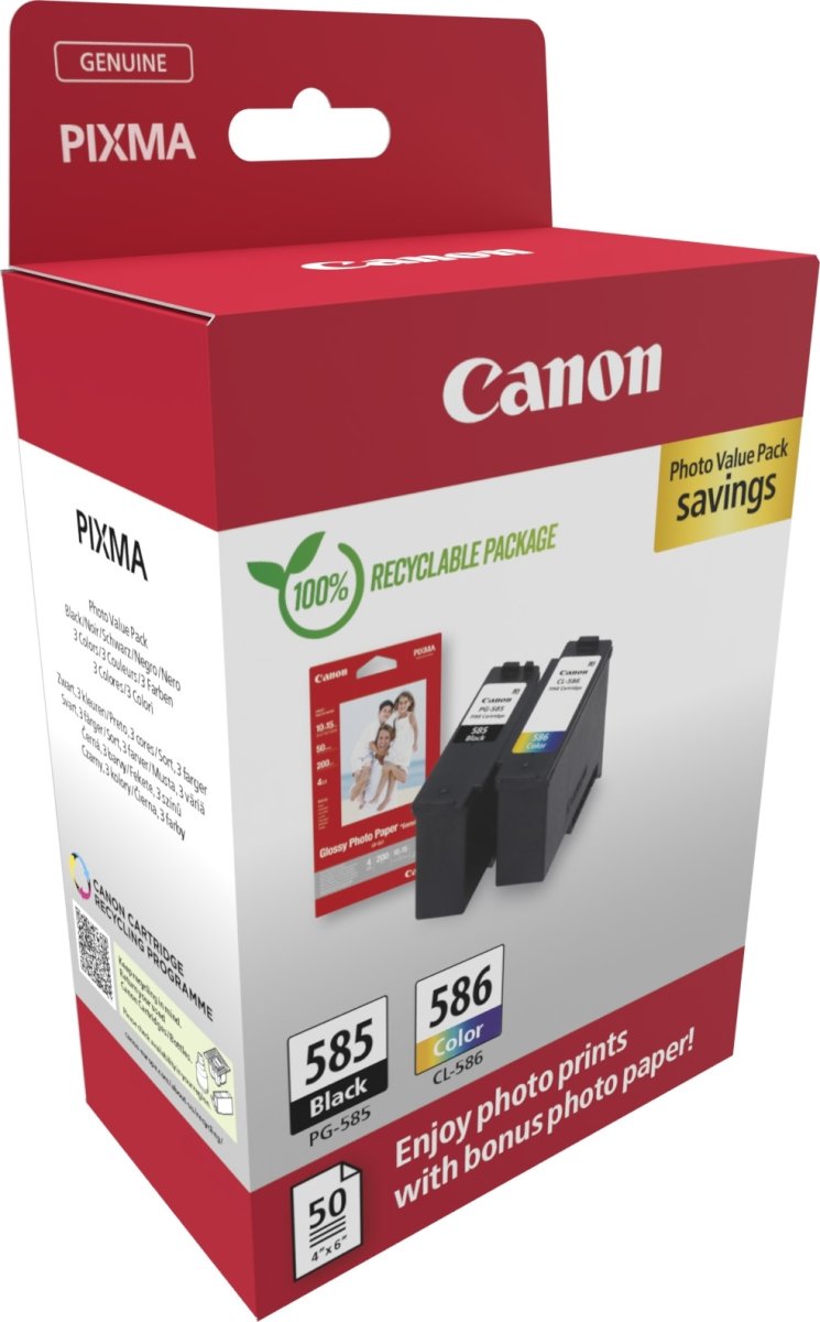 Canon bläckpatron foto värdepaket