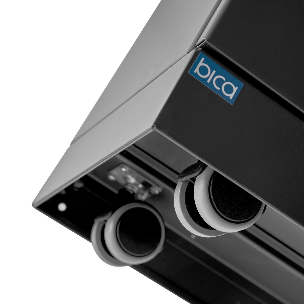 Bica 874 Avfallsbehåll., 2x65L, lyftlock, Antracit