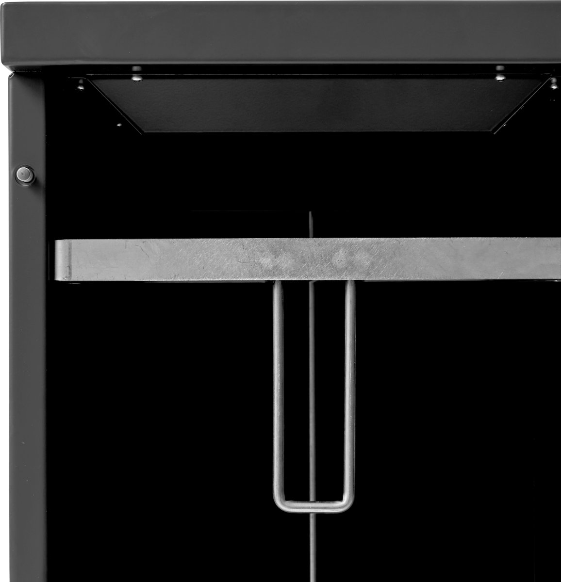 Bica 974 Avfallsstation 2x65L, pedallock, Antracit
