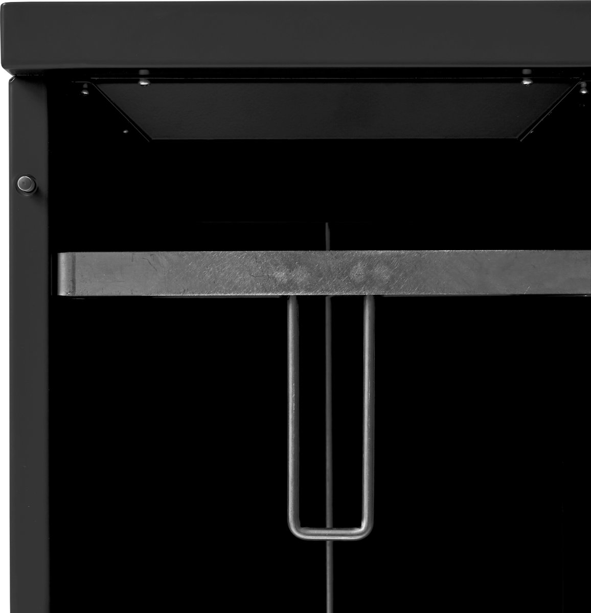 Bica 974 Papperskorg 2x65L, pedallock, Svart