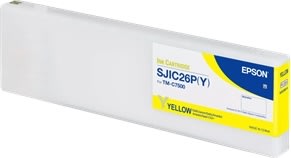 Epson bläckpatron (SJIC26P), gul