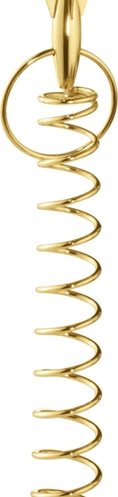 Georg Jensen Julgransstjärna, stor, guld