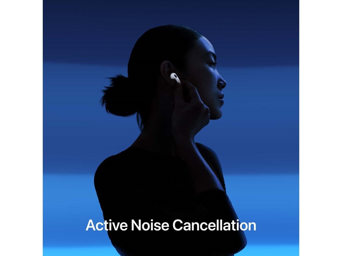 Apple AirPods (4:e gen) hörlurar med ANC, vit