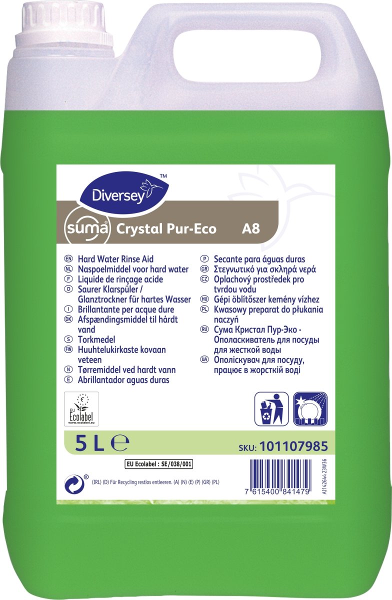 Suma Crystal Free A8 avspänningsmedel, industri 5L