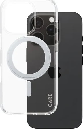 CARE iPhone 16 Pro-fodral m. MagSafe, transparent