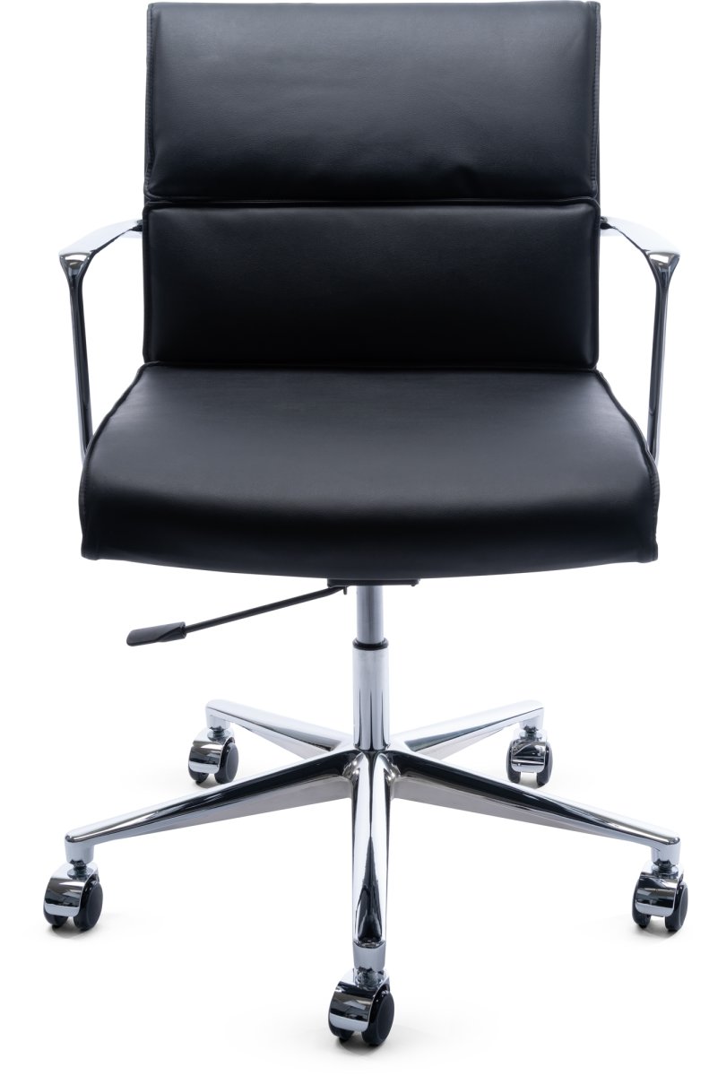 Elva konferensstol, svart/krom