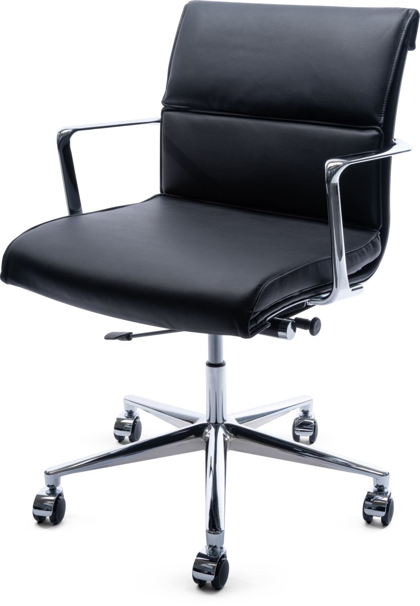 Elva konferensstol, svart/krom